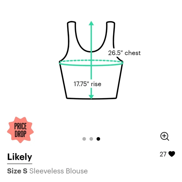 SOLD! Sleeveless blouse / bowtie blouse, peplum crop blouse - Picture 4 of 8